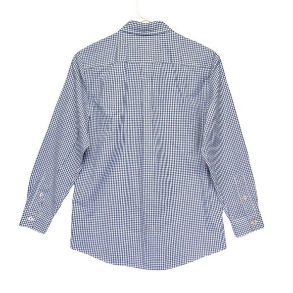 Vineyard Vines Whale Shirt Boys‎ M 12-14 Checkered Long Sleeve Button Down Youth - Picture 2 of 12